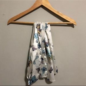 Silk sleek butterfly scarf 🦋